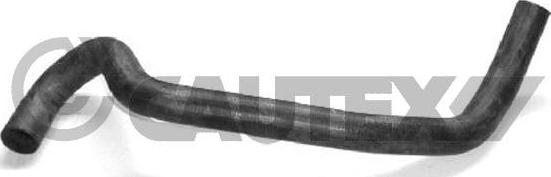 Cautex 026542 - Шланг радіатора autocars.com.ua