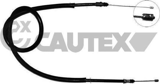 Cautex 026592 - Трос, гальмівна система autocars.com.ua