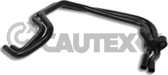 Cautex 026640 - Шланг, теплообмінник - опалення autocars.com.ua