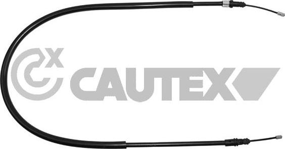 Cautex 028116 - Трос, гальмівна система autocars.com.ua