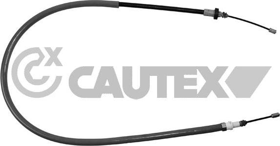 Cautex 028333 - Трос, гальмівна система autocars.com.ua