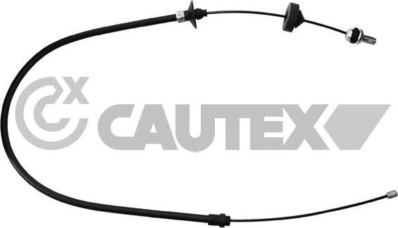 Cautex 028353 - Трос, управління зчепленням autocars.com.ua