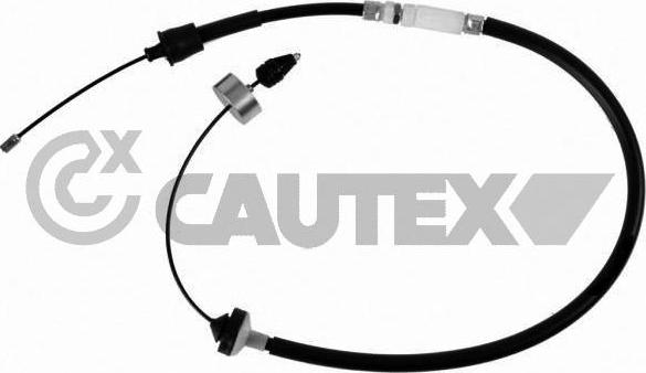 Cautex 028373 - Трос, управління зчепленням autocars.com.ua