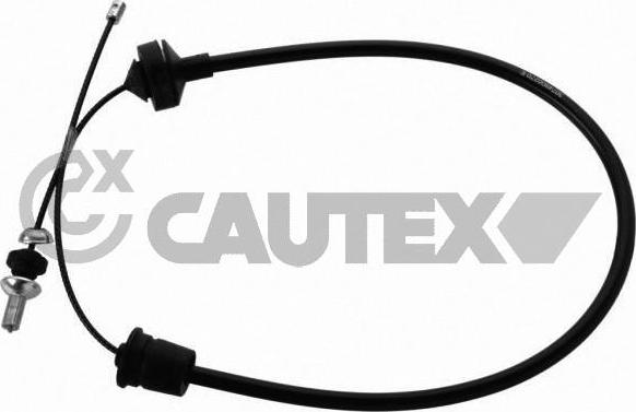 Cautex 028383 - Трос, управління зчепленням autocars.com.ua