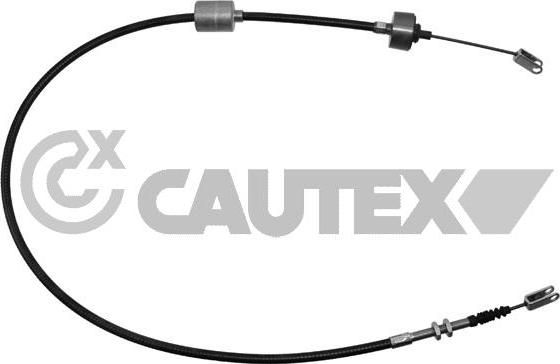 Cautex 028441 - Трос, управління зчепленням autocars.com.ua