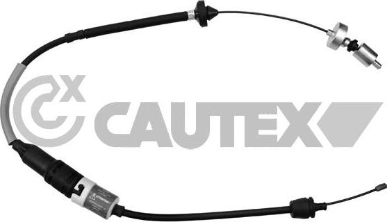 Cautex 028453 - Трос, управління зчепленням autocars.com.ua