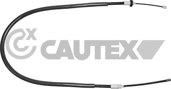 Cautex 028464 - Трос, гальмівна система autocars.com.ua