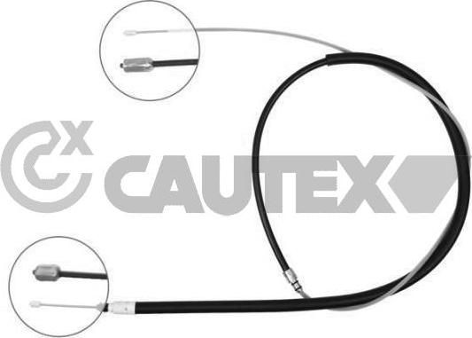 Cautex 028468 - Трос, гальмівна система autocars.com.ua