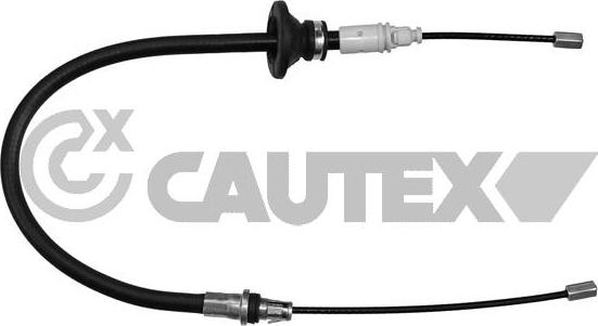 Cautex 028470 - Трос, гальмівна система autocars.com.ua