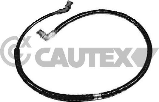 Cautex 035000 - Шланг радіатора autocars.com.ua