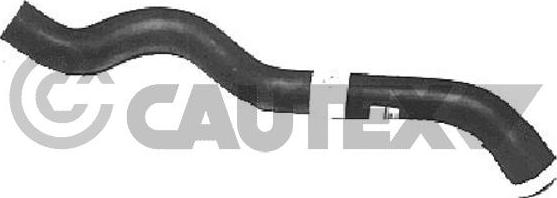 Cautex 036218 - Шланг радіатора autocars.com.ua