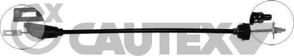 Cautex 036558 - Трос, управління зчепленням autocars.com.ua