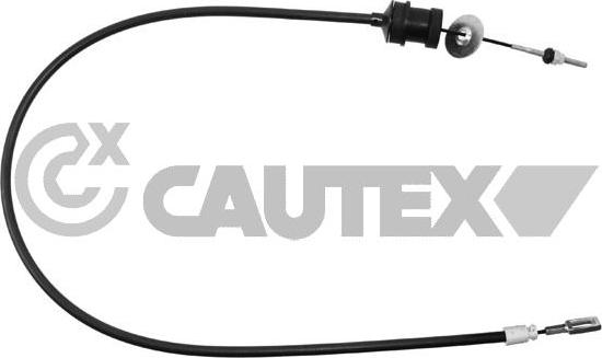 Cautex 036651 - Трос, управління зчепленням autocars.com.ua