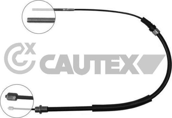 Cautex 038241 - Трос, гальмівна система autocars.com.ua