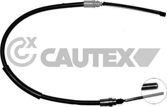 Cautex 038247 - Трос, гальмівна система autocars.com.ua