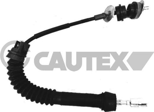 Cautex 038324 - Трос, управління зчепленням autocars.com.ua