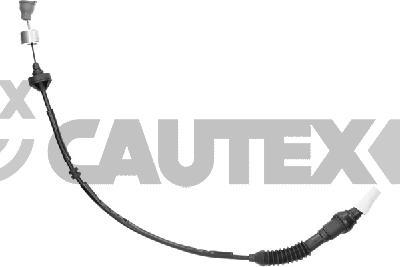 Cautex 038450 - Трос, управління зчепленням autocars.com.ua