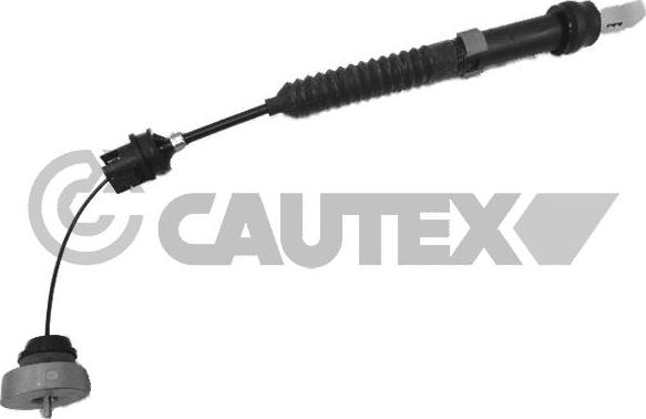 Cautex 038451 - Трос, управління зчепленням autocars.com.ua