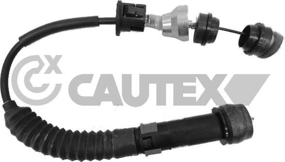 Cautex 038458 - Трос, управління зчепленням autocars.com.ua