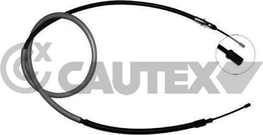 Cautex 038476 - Трос, гальмівна система autocars.com.ua