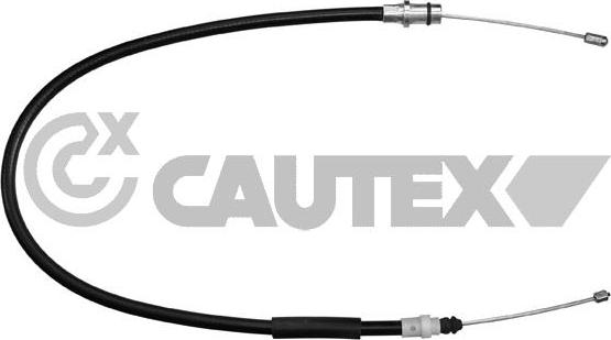 Cautex 038498 - Трос, гальмівна система autocars.com.ua