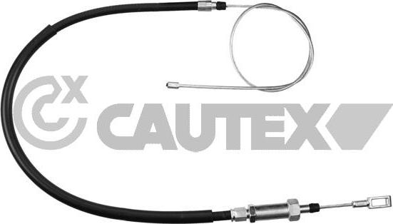 Cautex 038501 - Трос, гальмівна система autocars.com.ua