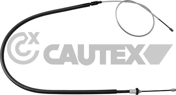 Cautex 038516 - Трос, гальмівна система autocars.com.ua