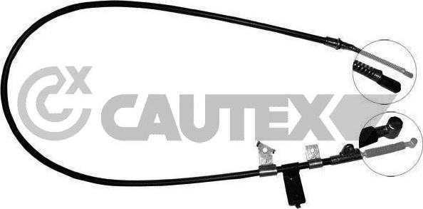 Cautex 069038 - Трос, гальмівна система autocars.com.ua