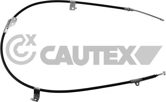 Cautex 069041 - Трос, гальмівна система autocars.com.ua