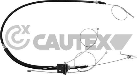 Cautex 069095 - Трос, гальмівна система autocars.com.ua