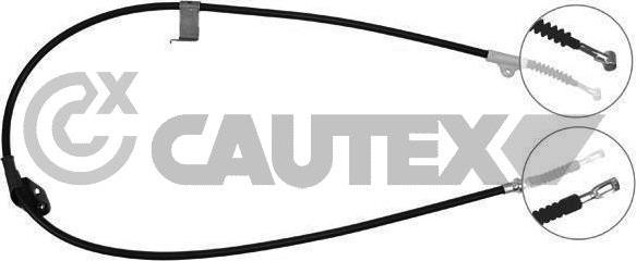 Cautex 069098 - Трос, гальмівна система autocars.com.ua