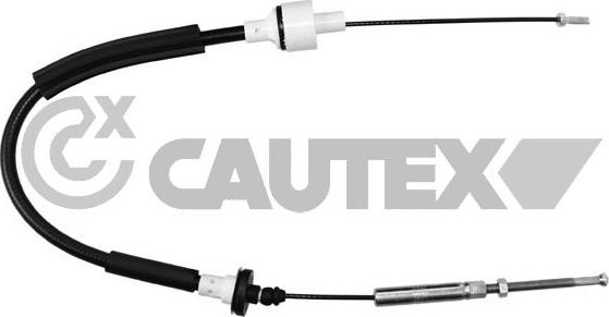 Cautex 080096 - Трос, управління зчепленням autocars.com.ua