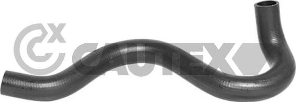 Cautex 086195 - Шланг радіатора autocars.com.ua