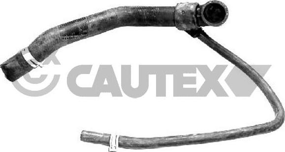 Cautex 086396 - Шланг радіатора autocars.com.ua