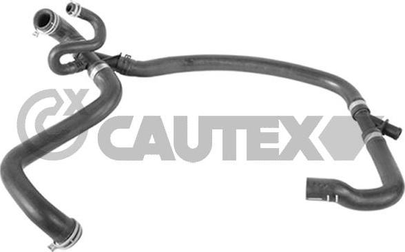 Cautex 086725 - Шланг радіатора autocars.com.ua