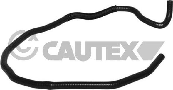 Cautex 086757 - Шланг радіатора autocars.com.ua