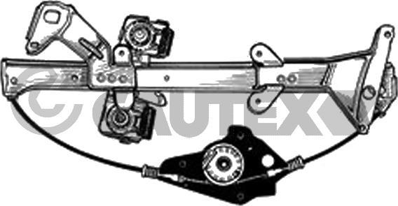 Cautex 087154 - Підйомний пристрій для вікон autocars.com.ua