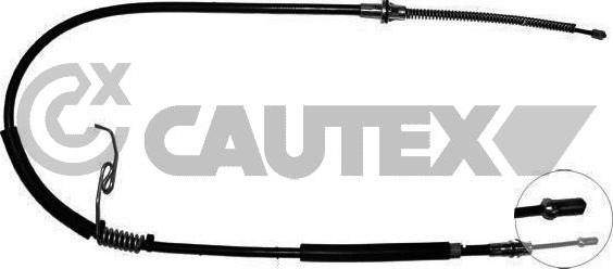 Cautex 088002 - Трос, гальмівна система autocars.com.ua