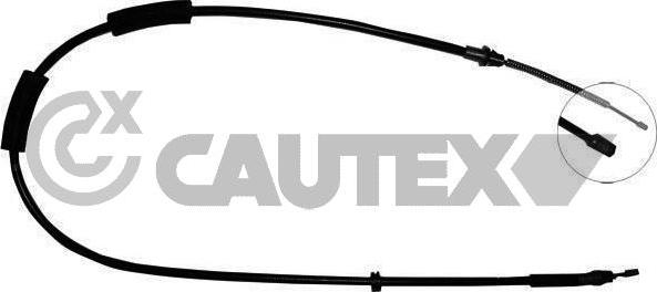 Cautex 088092 - Тросик, cтояночный тормоз autodnr.net