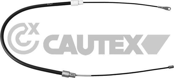 Cautex 108006 - Трос, гальмівна система autocars.com.ua