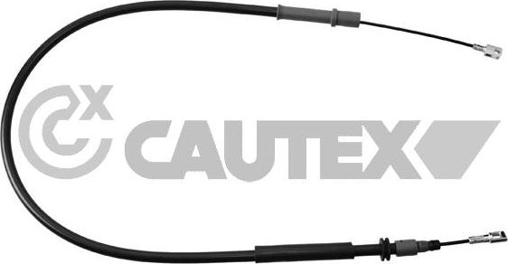 Cautex 108011 - Трос, гальмівна система autocars.com.ua