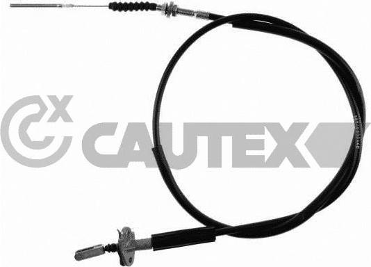 Cautex 160053 - Трос, управління зчепленням autocars.com.ua