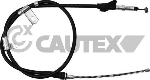 Cautex 168323 - Тросик, cтояночный тормоз autodnr.net