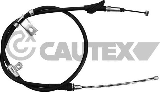 Cautex 168325 - Тросик, cтояночный тормоз autodnr.net