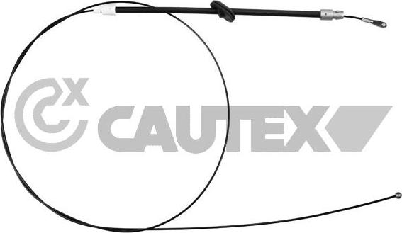 Cautex 188005 - Тросик, cтояночный тормоз autodnr.net