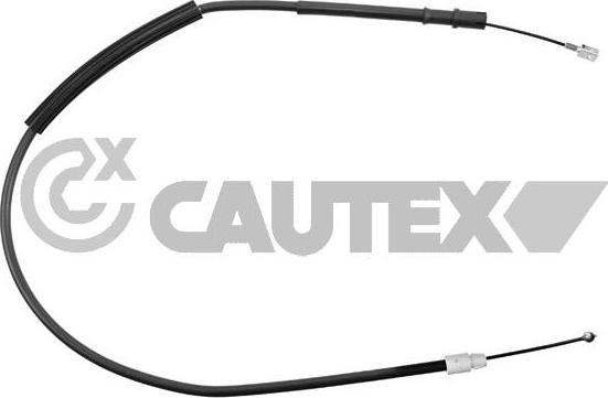 Cautex 188009 - Тросик, cтояночный тормоз autodnr.net