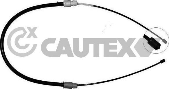 Cautex 188013 - Трос, гальмівна система autocars.com.ua