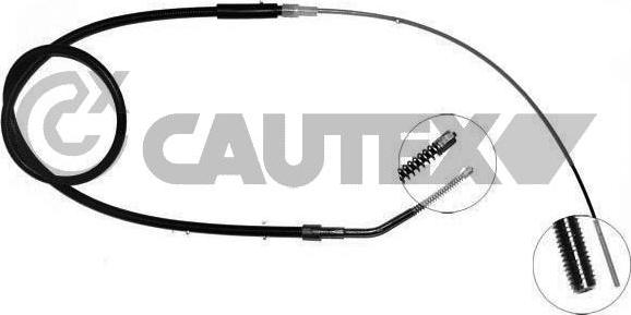 Cautex 208005 - Трос, гальмівна система autocars.com.ua