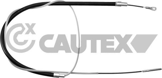 Cautex 208017 - Тросик, cтояночный тормоз autodnr.net