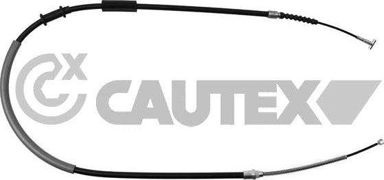 Cautex 218000 - Тросик, cтояночный тормоз autodnr.net